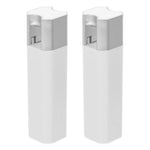 rideaux bâtonnets blancs modernes accessoires stores finitions plastique fixations chaines handles poids cordonnants