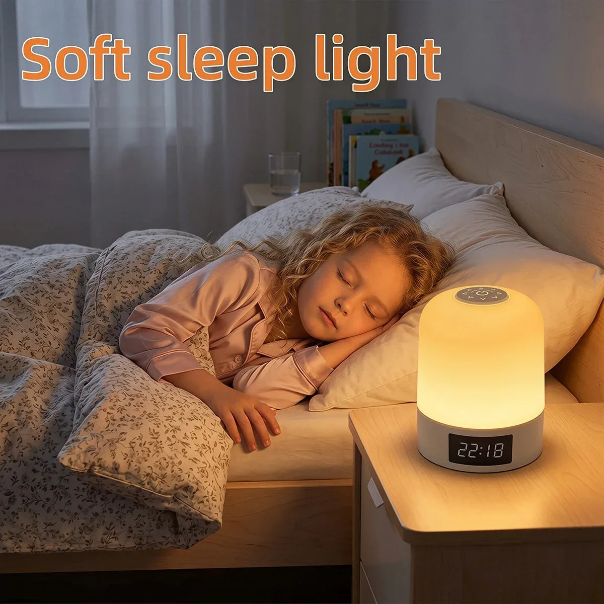 lampe chevet led rechargeable controle tactile nuits enfants sécurité USB