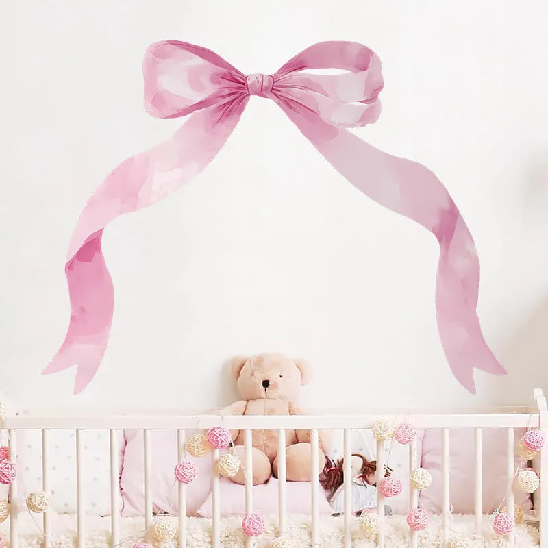 ruban décoratif adhésif rose clair classique texture ondulée deux pièces grande taille mur