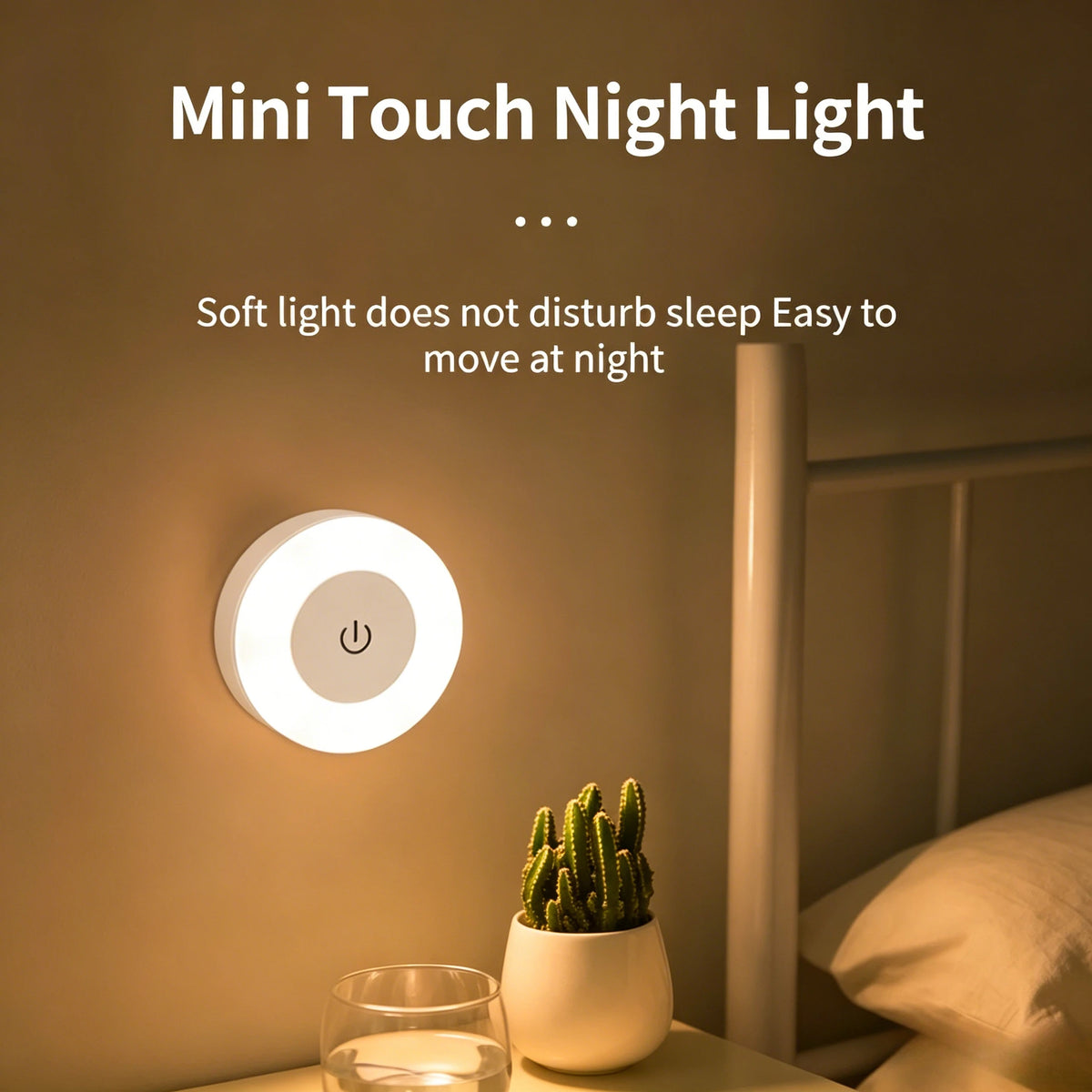 lampe chevet tactile rechargeable blanc moderne minimaliste interrupteur tactile base lampe adhésif économie dénergie