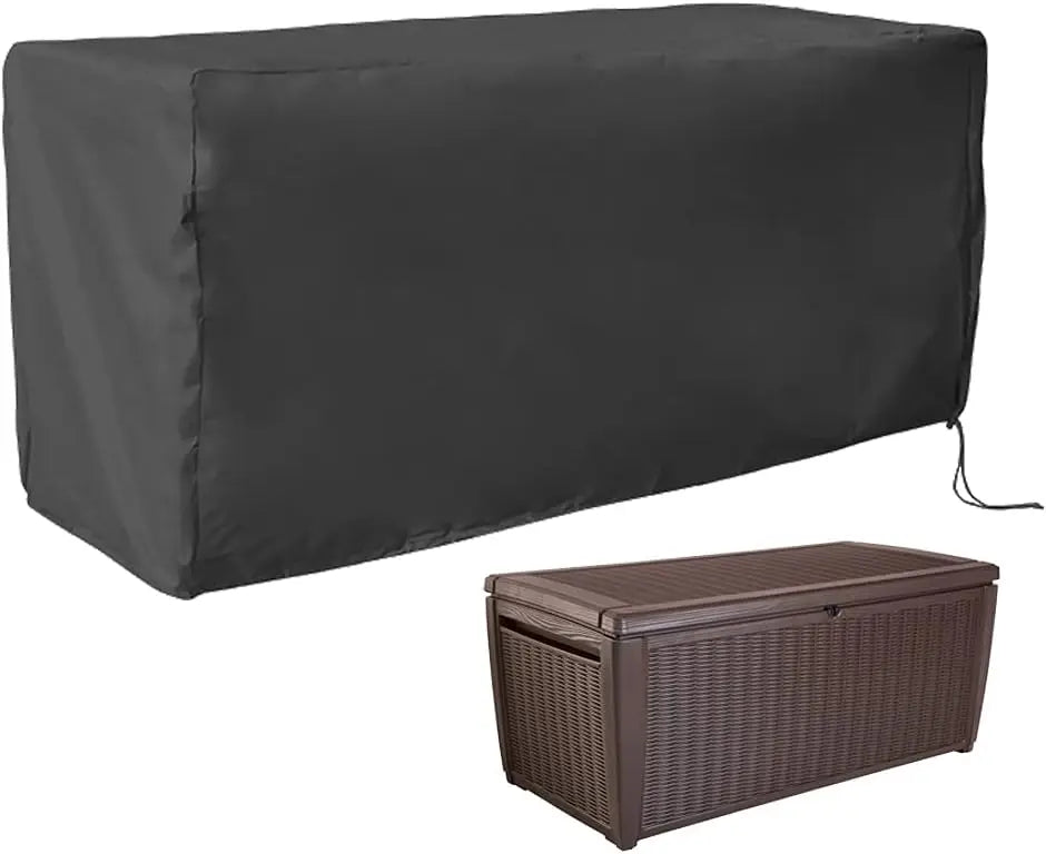 couverture protection conteneur rangement noir imperméable moderne cordon elasticsextérieur grande taille