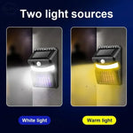 lampe anti moustiques solaire led noire capteur mouvement mode nuit vacances moderne pratique