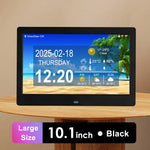 tablette numerique noire moderne wifi bluetooth mp3 horloge calendrier 10.1 pouces pouces