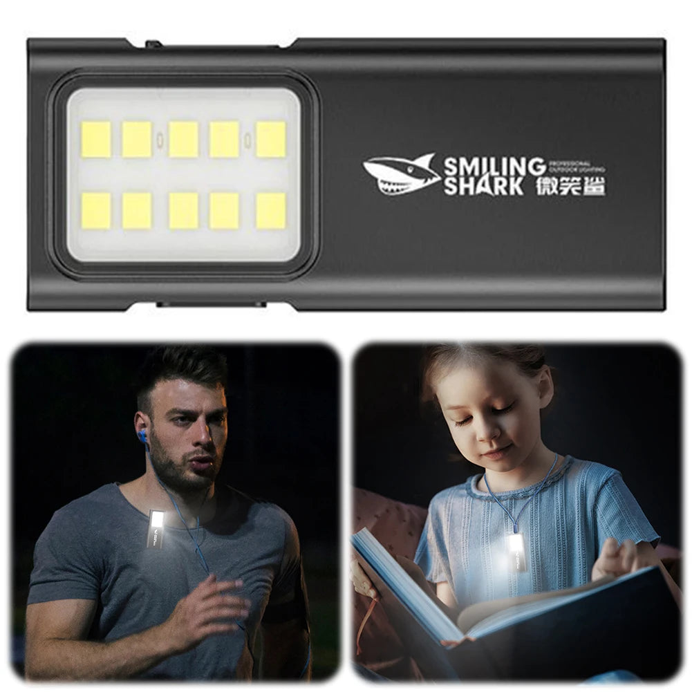 lampe torche noire led rechargeable usb quatre modes éclairage stroboscope camping randonnéeurgence