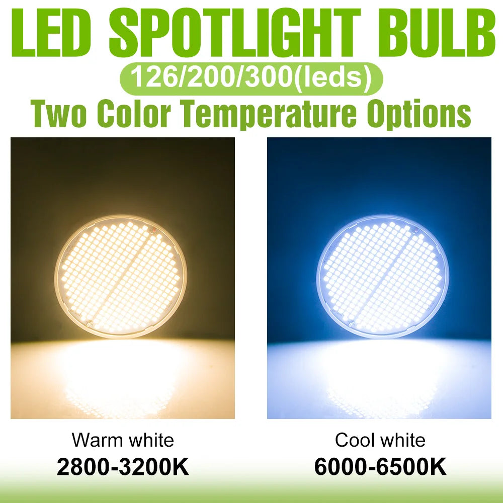 ampoule led spot blanc moderne étoupe e27 249 2000 lumens 120 angle faisceau