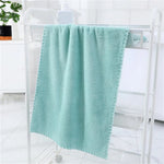 serviettes bain absorbantes microfibre gris beige douces moderne nhà tắm