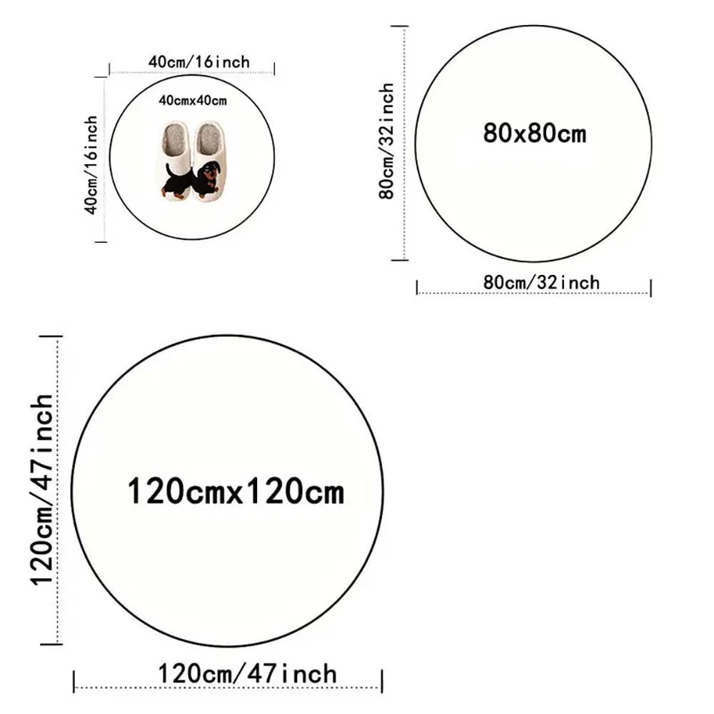 tapis rond moderne géométrique polyester anti dérapant intérieur extérieur salon chambre rose violet