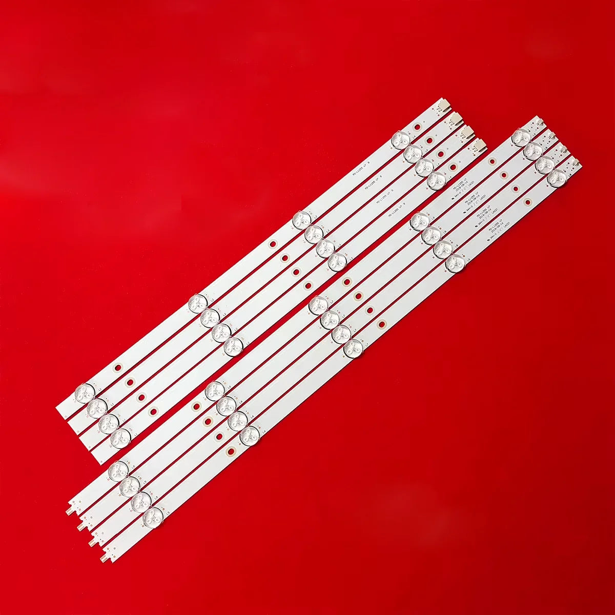 bande lumineuse led blanc 960mm diodes 6v moderne sans visibilité fixations