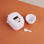 accessoires poupée ensemble meubles cuisine miniature blanc moderne résine