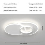 plafonnier led blanc moderne contemporain 42w 52w 45w 55w 103w