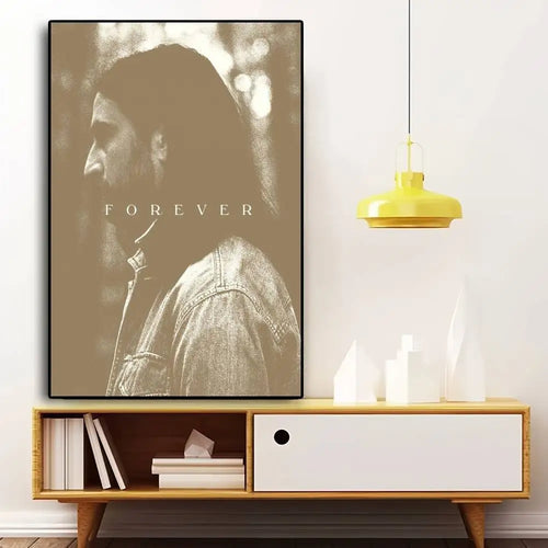 affiche chanteur noah kahan poster décoration murale moderne cadre salon chambre minimaliste