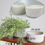 moules silicone pots fleurs diy craft release facile modernes grises blanches