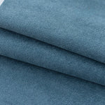 serviettes velours polyester imperméable moderne blanc beige vert gris bleu uni respectueux environnement