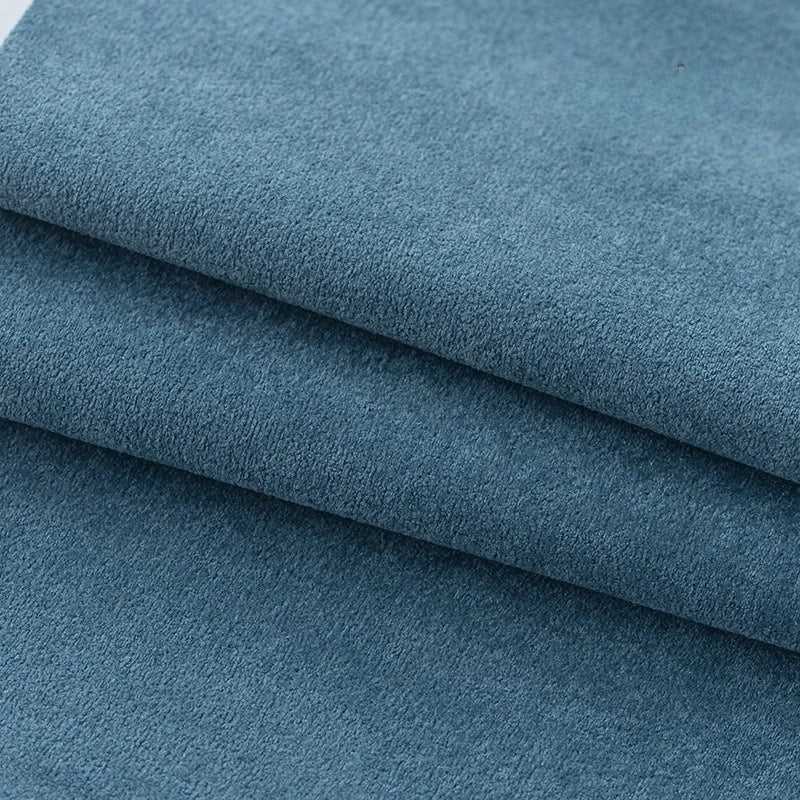 serviettes velours polyester imperméable moderne blanc beige vert gris bleu uni respectueux environnement