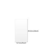 peigne éplucheur gâteau transparent acrylique outil pâtisserie lisse crème glaçage 10 12 14 inch