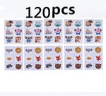 sticker répulsif moustiques autocollant naturel multicolore animaux dessin animé adhésif réutilisable enfants protection maison