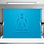 Tapisserie Olympique Marseille gris clair