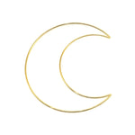 attrape rêves boho spirale lune étoiles plumes or rose multicolore métal