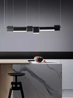 suspension lumineuse moderne led noir minimaliste 4000k 6000k 3000k