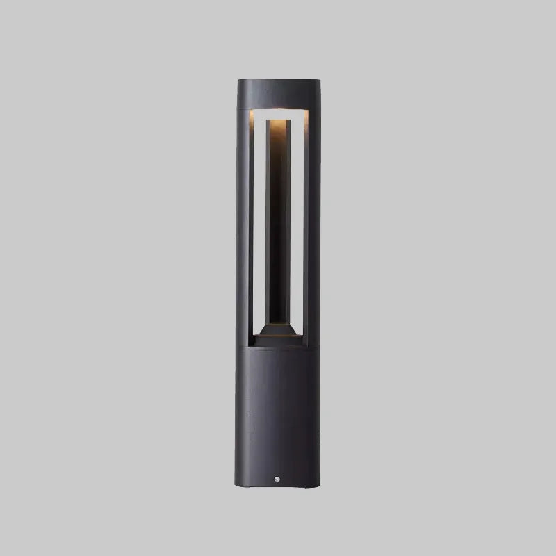 lampe led moderne industrielle noire ip65 eyelets extérieure aluminium opaque fixations