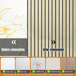 papier peint vinyle moderne rayures noires fond beige autocollant cuisine chambre salon