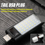 lampe poche mini led rechargeable porte clé compact éclairage multiple matériau étanche led grid