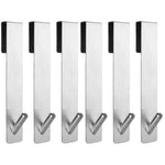 porte serviettes mural noir argent doré lisse finition métallique moderne minimaliste adhésif serviettes gant