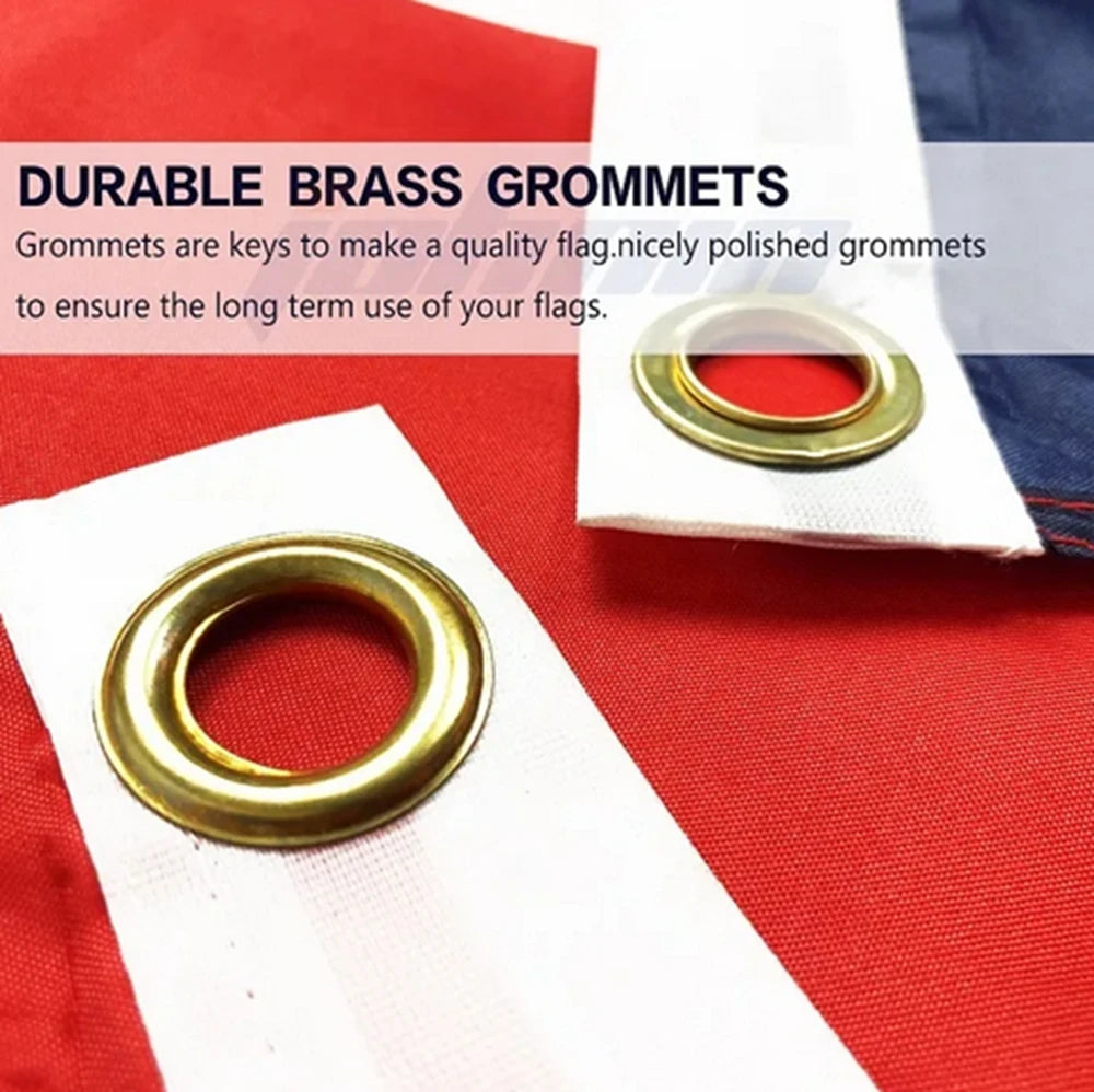 drapeau rouge blanc bleu imprimé polyester dorés moderne décoration intérieure chambre accroché