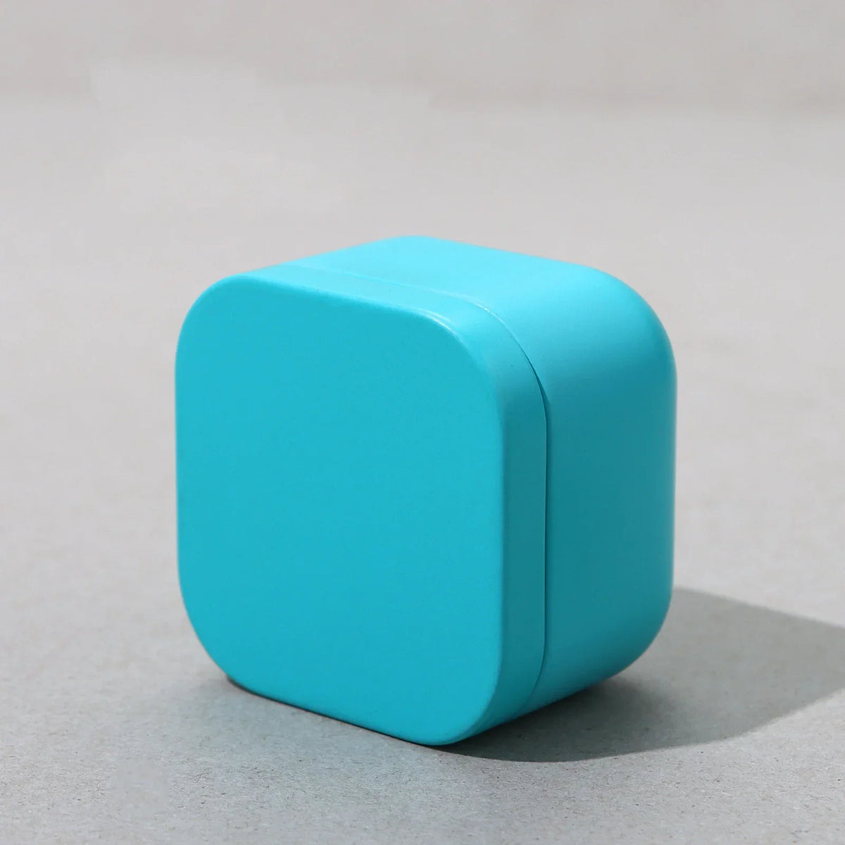 boîtes carrées modernes 55mm 43mm noir gris bleu rouge vert orange respectueux environnement organisateur