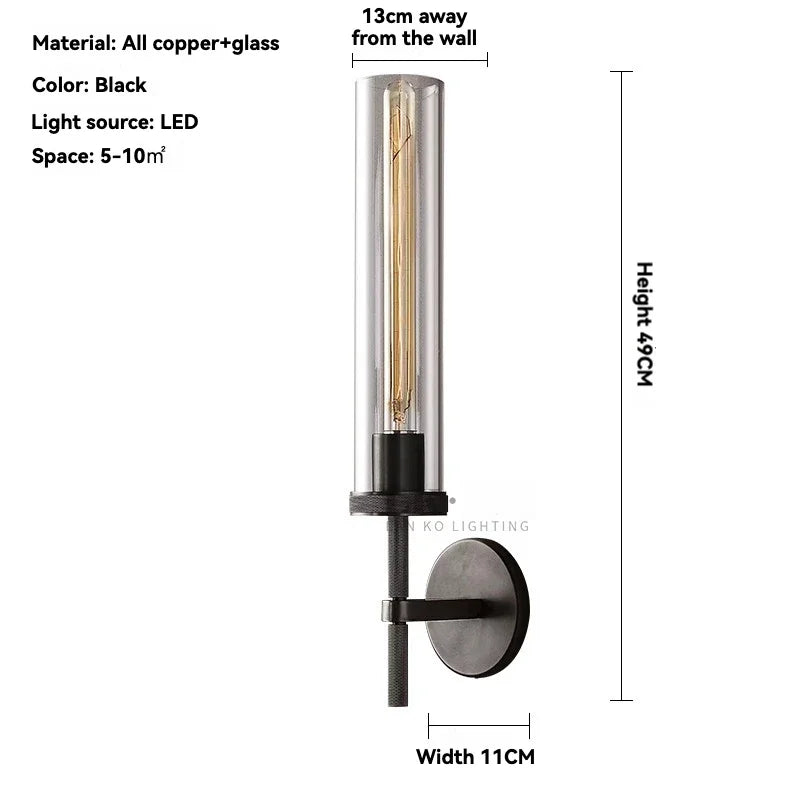 lampe murale moderne led noir doré transparent texture grille 4000k 3000k 6000k