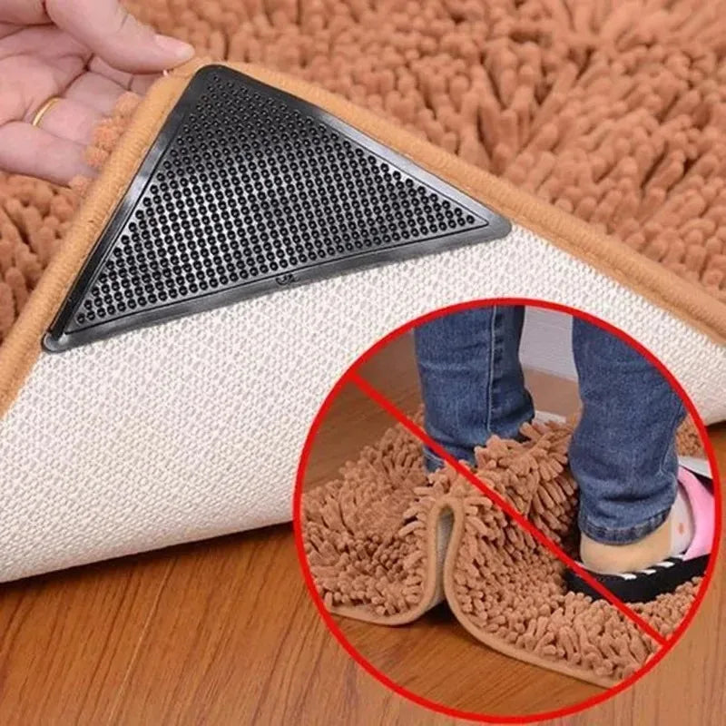 tapis antidérapant noir perforé moderne stickers adhésifs pvc réutilisable pièces pièces