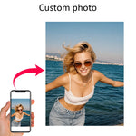 cadre photo couple moderne minimaliste blanc beige haute qualité sans cadre DIY