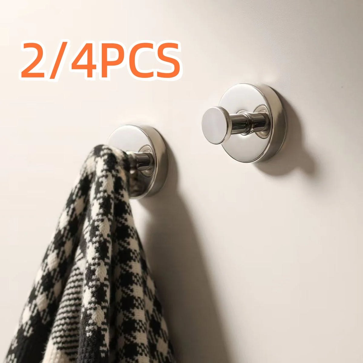 crochet mural ventouse noir argenté doré acier inoxydable moderne serviette sac main bouteille d'eau