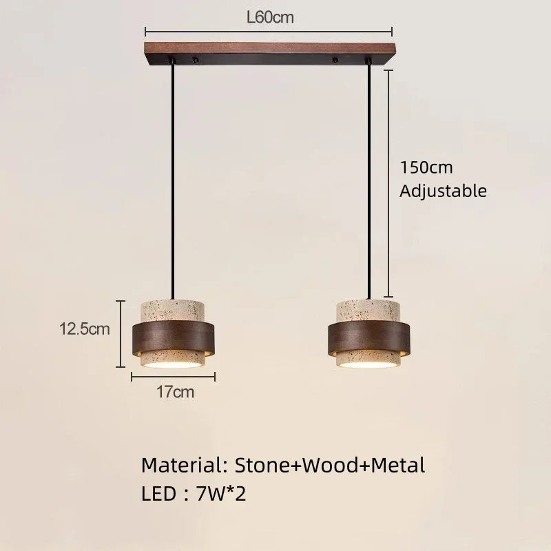 Lampes suspendues modernes lumières marron foncé texture granuleuse semi translucides chambre salon