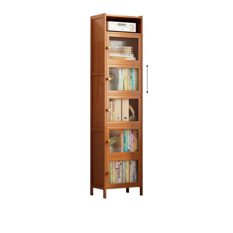 bibliothèque bois moderne 97cm haute 32cm large 43cm profonde livres rangement salon chambre pieds