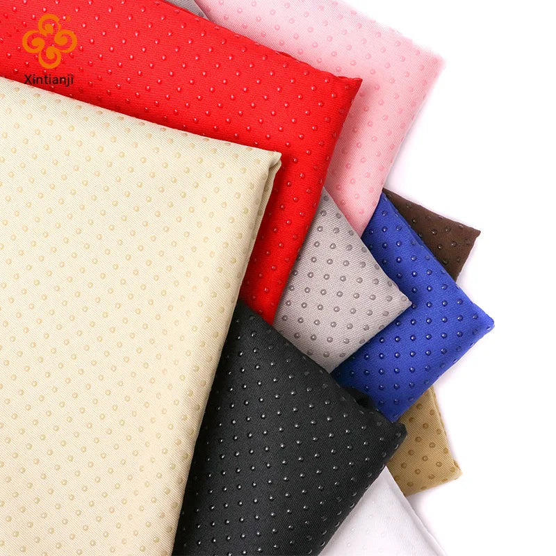 tissu antidérapant tapis coussin canapé motif points dorés textile bricolage moderne