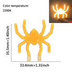 lampe led neon forme étoile clip fixation cable decoration feste