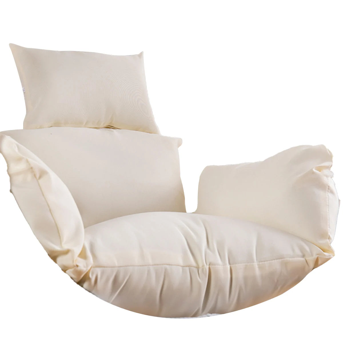 fauteuil suspendu moderne coussins orange vert jaune rouge beige polyester coton respirant fixations