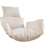 fauteuil suspendu moderne coussins orange vert jaune rouge beige polyester coton respirant fixations