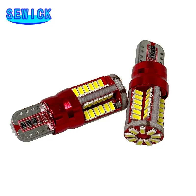ampoule led t10 rouge blanche 800lm 12v 3w feux dégagement moderne