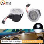 lampe bienvenue volvo xc60 gris métallisé perforée moderne adhésive 2400 lumens 12v câble