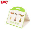 piège papillons pièges mouches autocollants phéromones fleurs papillons graphique Jaune Rouge Blanc