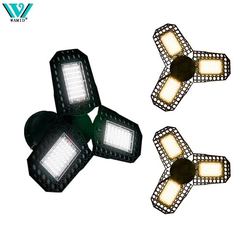 lampe led pliable noir grille hexagonale moderne e27 30000h 2000lm 85v265v cold warm white