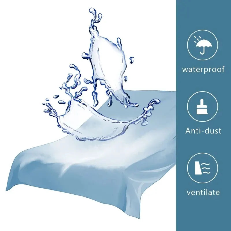 protège matelas blanc imperméable polyester qualité moderne 30cm 100x200cm chambre coucher hospitalierhôtel familial