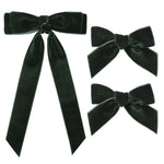 rubans velours classiques clips métalliques barrettes cheveux filles élégantes ornements cheveux ACCESSOIRES HEADWEAR