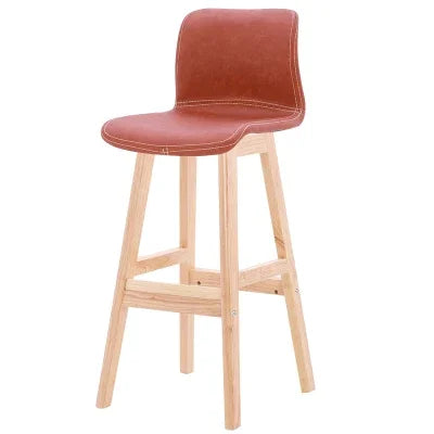 tabouret bar moderne simili cuir noir vert marron gris maison reception commercial