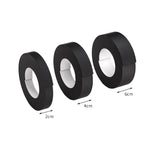 protections pieds meubles adhésives mousse texturée noir moderne triangles 2mètres rouleaux carrés rondes