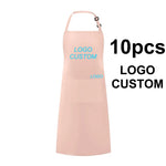 tablier personnalisable logo customisable couleurs bleu marine violet rouge rose clair vert blanc marron