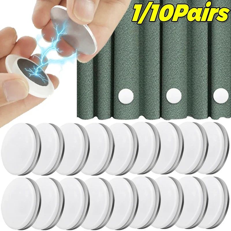 poids magnétiques rideau adhésifs blanc gris modernes 20 paires 25cm 4cm