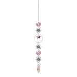 decoratives transparentes dorées facettes moderne élégant collier chaines dorées or